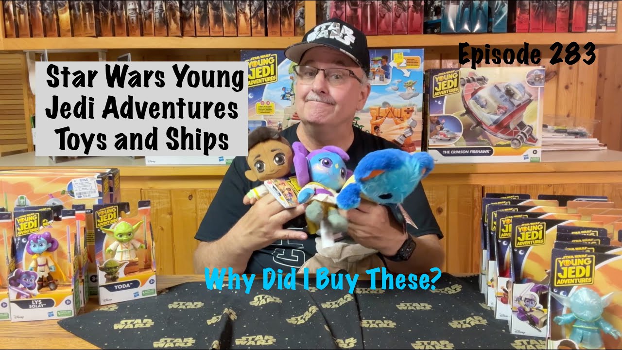 E283 Star Wars Young Jedi Adventures Toys and Playsets. Why Did I Buy These?