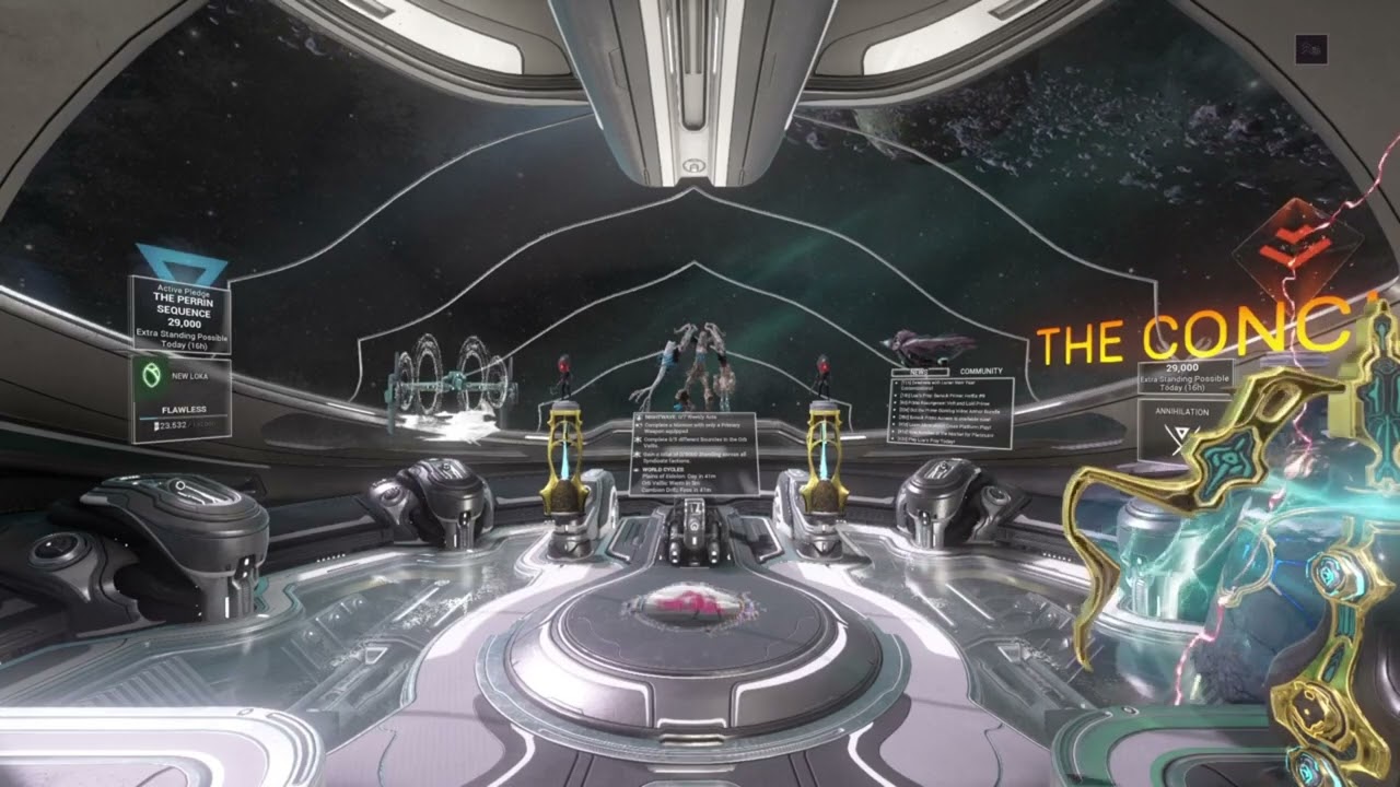 Tenno Orbiter Ambience | WARFRAME