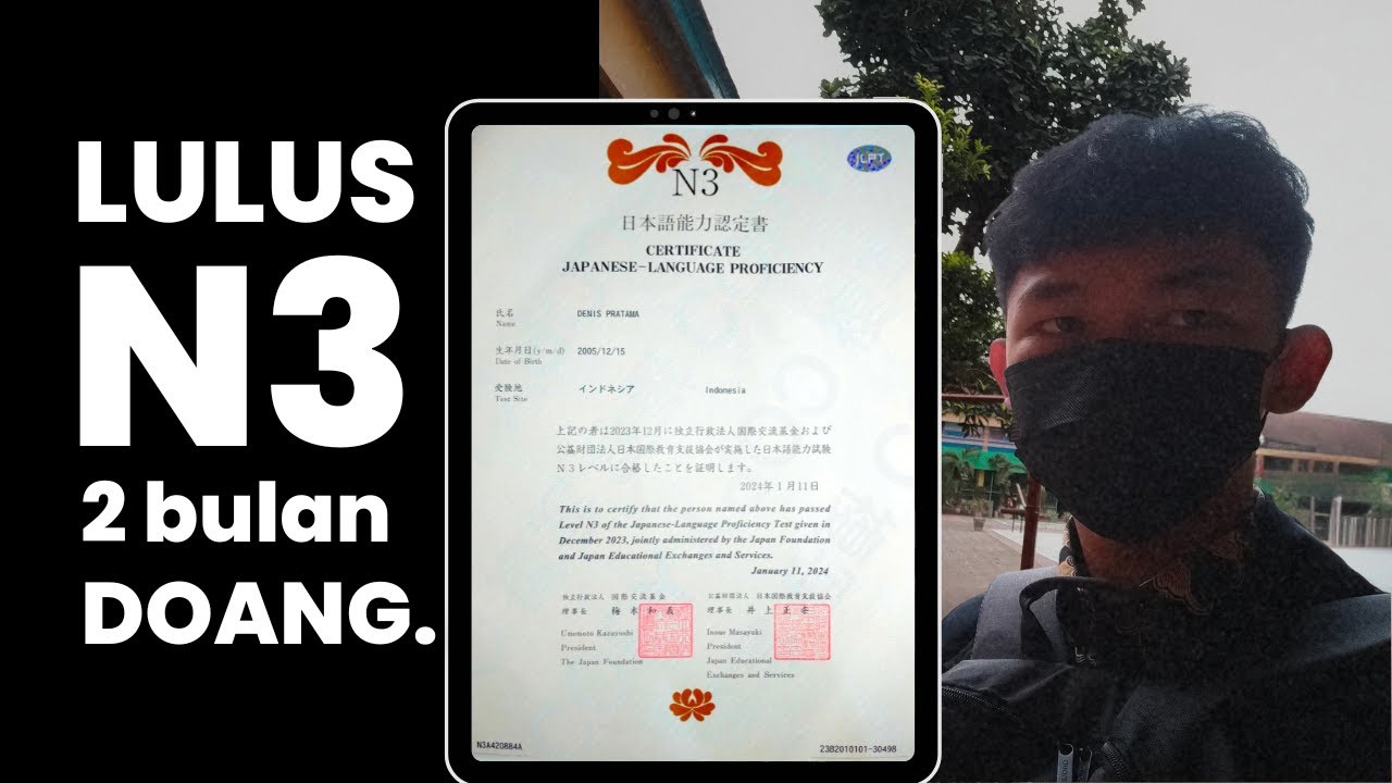 rahasia 1x Belajar Lulus N3