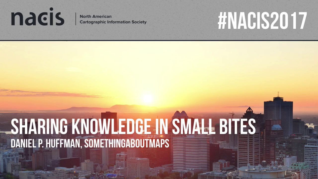 Sharing Knowledge in Small Bites — Daniel P. Huffman
