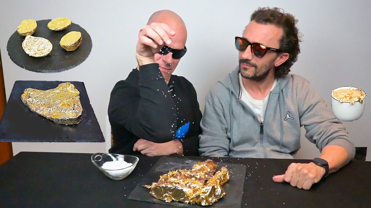 ¿Cómo Sabe el MENÚ de ORO 24K? ¿Te lo Imaginabas? 🍽️✨