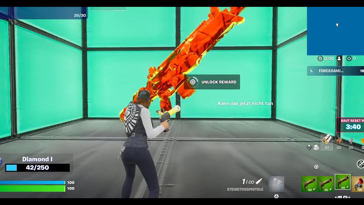 So schaltet ihr auf Standart skills Map das infinite ruby charge Sturmgewehr frei