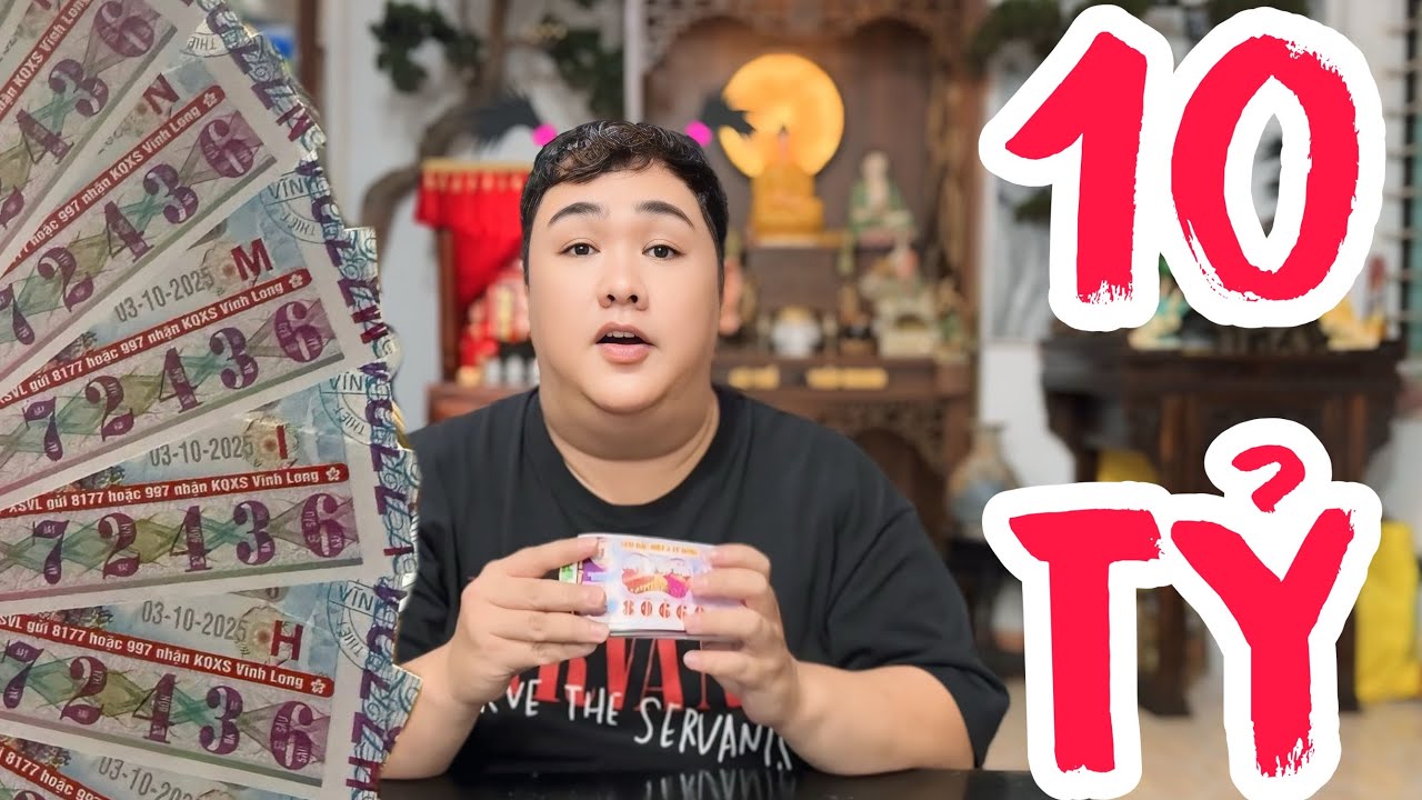 Cô Ú Mua VÉ SỐ Chợ BẾN THÀNH - 