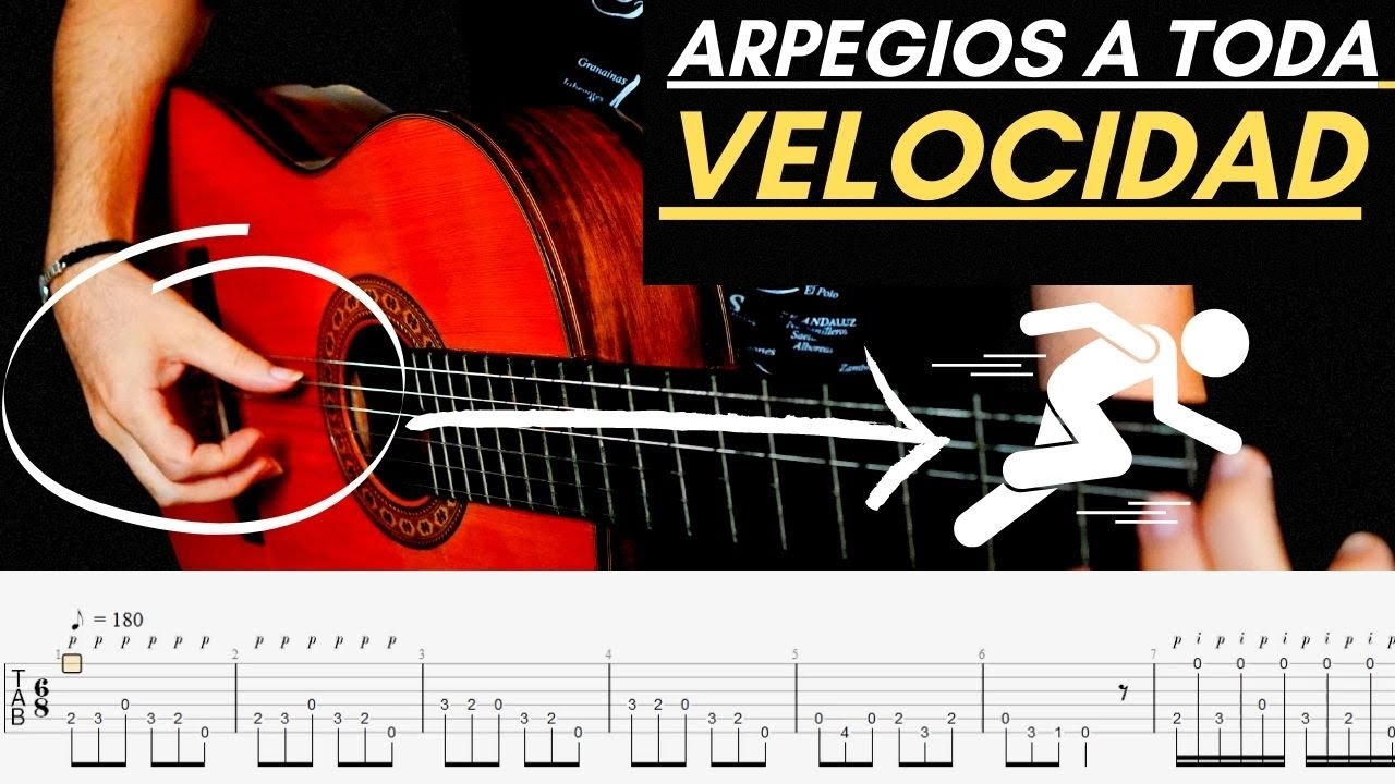 EJERCICIOS Prácticos para mejorar tu ARPEGIO en GUITARRA