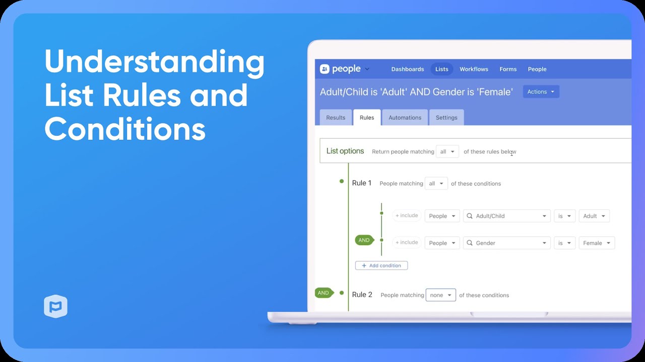 Understanding List Rules and Conditions