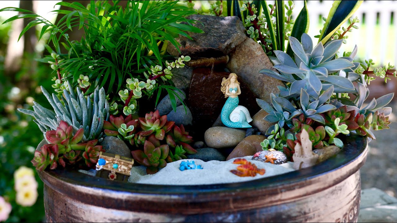 Beach Fairy Garden // Garden Answer