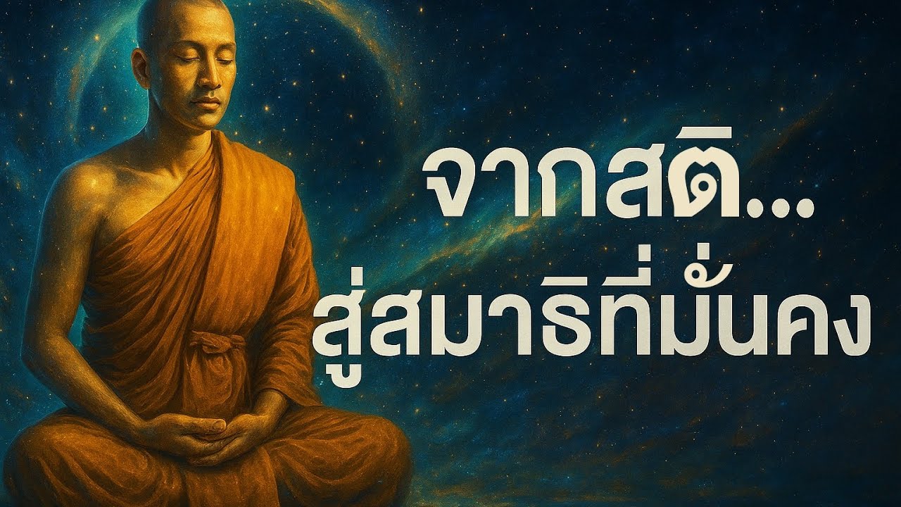 จากสติ…สู่สมาธิที่มั่นคง | ฝึกแบบพระอรหันต์ แก้ฟุ้งซ่าน เห็นทางพ้นทุกข์