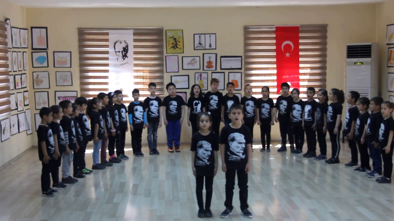 GENERAL ŞADİ ÇETİNKAYA İLKOKULU ANDIMIZ KOROSU