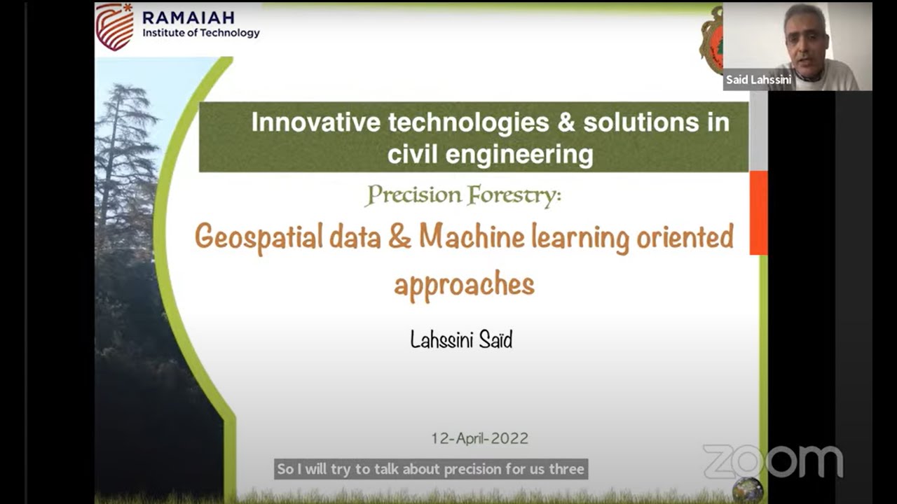 Precision Forestry: Geospatial data and Machine Learning oriented approaches
