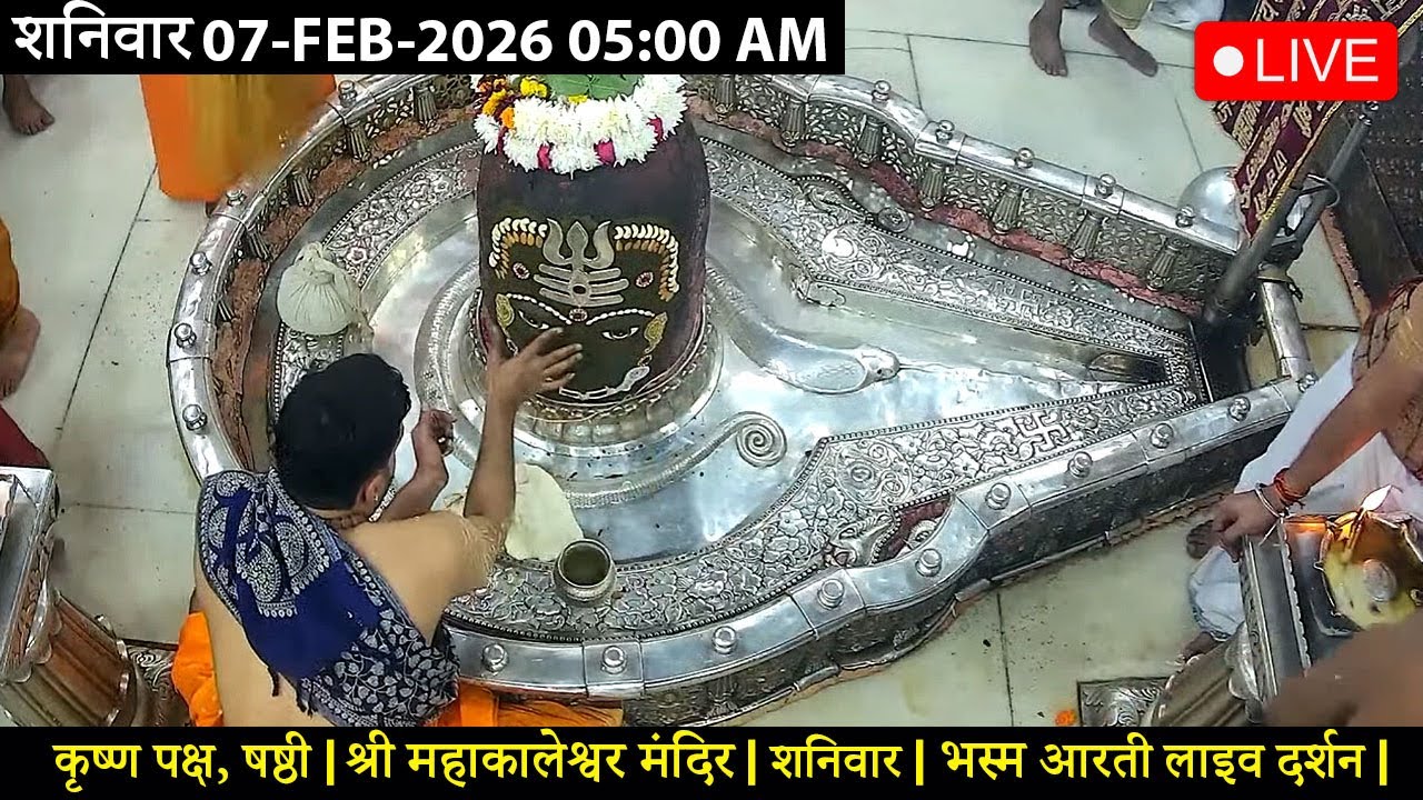 #04FEB26 #लाइव_संध्या_शयन_आरती #श्री_महाकालेश्वर_ज्योतिर्लिंग #Live #Shri_Mahakaleshwar_Jyotirlinga