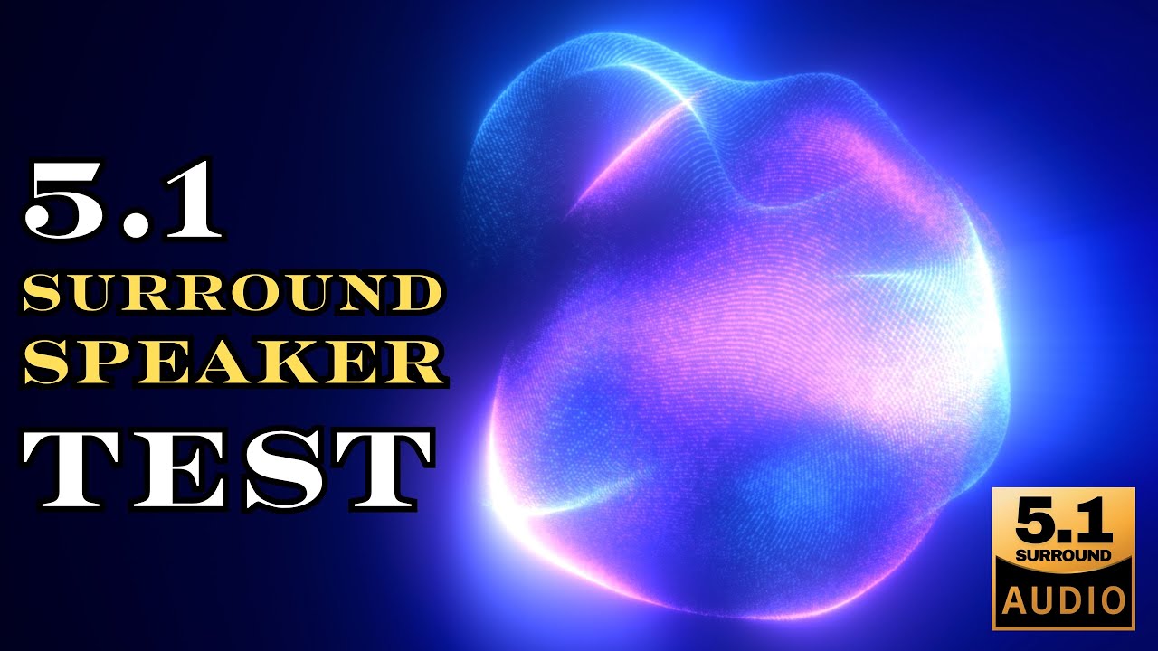 5.1 Surround Test | Atmos Home Theater Channel Check EDM Test