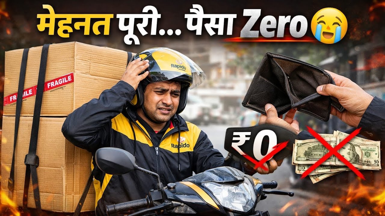 मेहनत पूरी… पैसा Zero 😭 | Oversize Parcel Delivery Experience