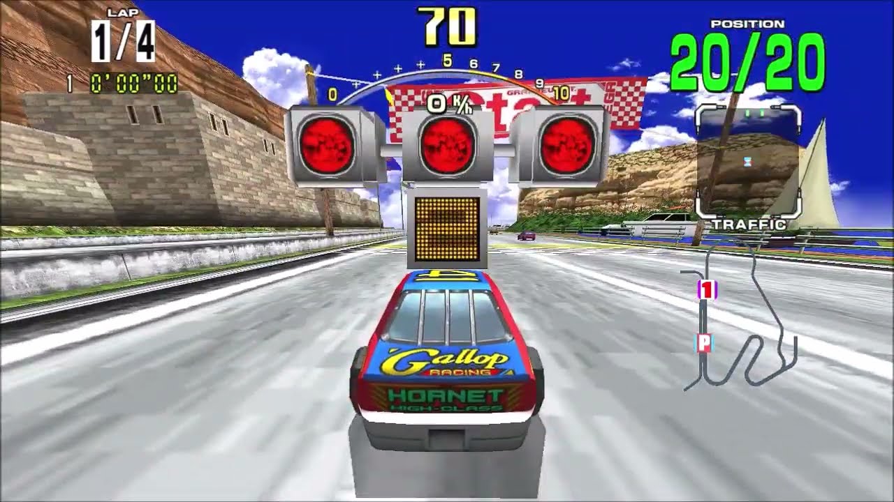Sega Racing Classic Advanced Race