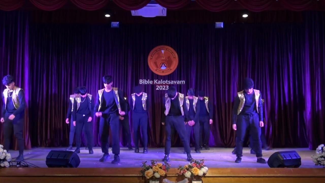 Bible Kalotsavam 2023 Groupe Dance  Boys