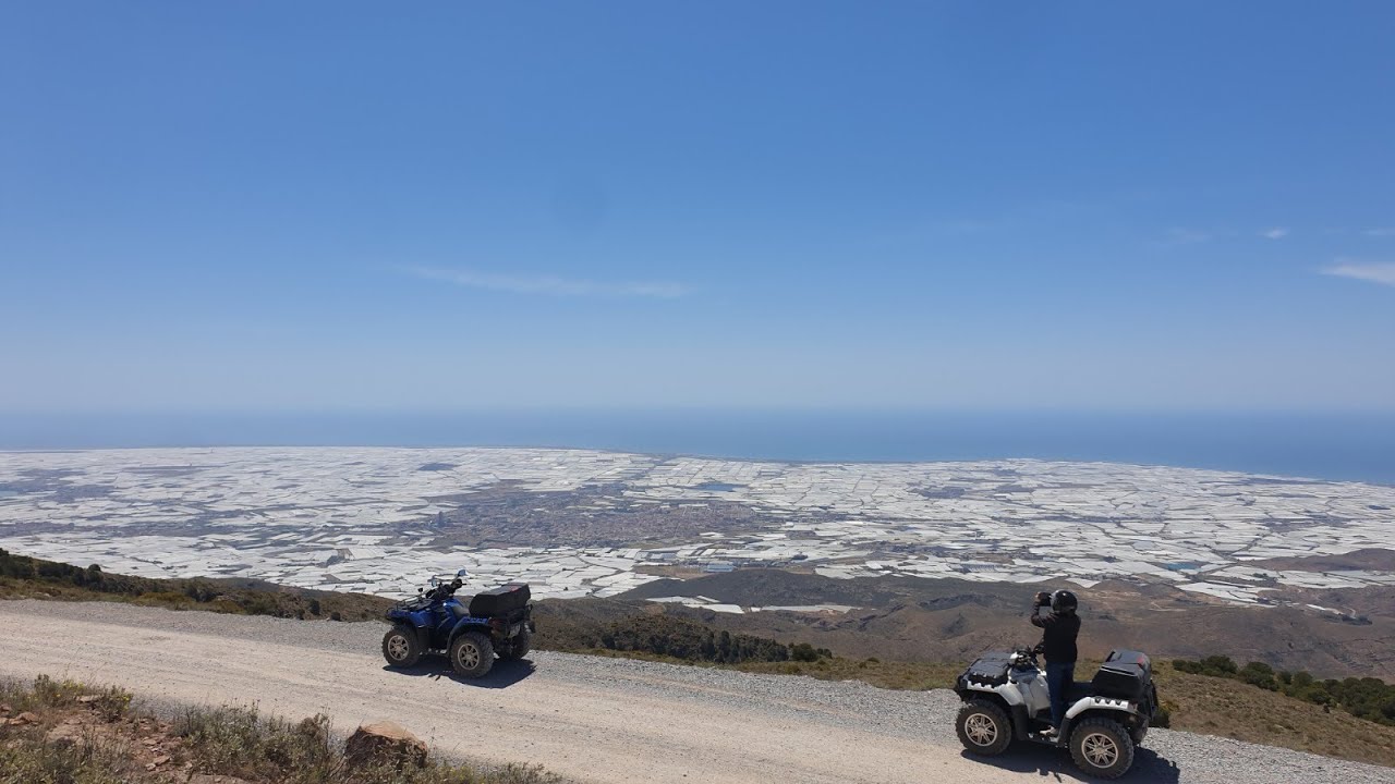 ATV Touren in Andalusien,Almeria,Tabernas,und das Mare de Plastico