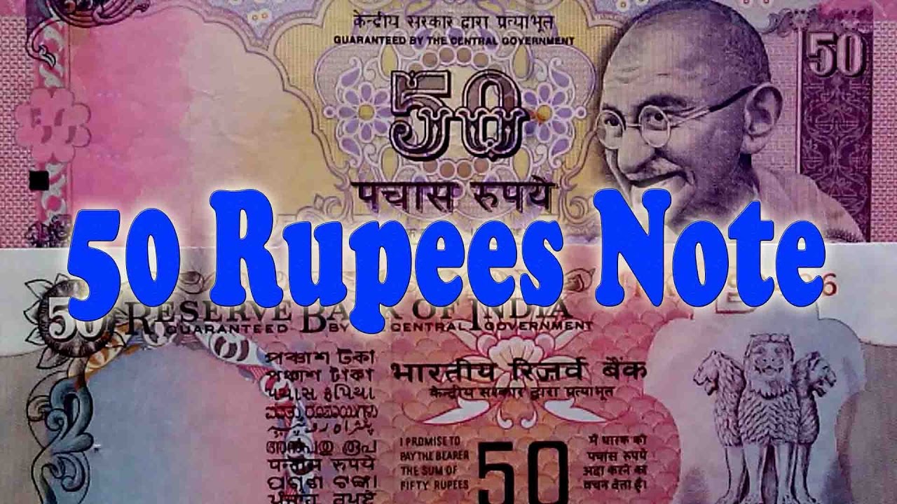 Old and New 50 Rupees Note @CoinsandCurrency