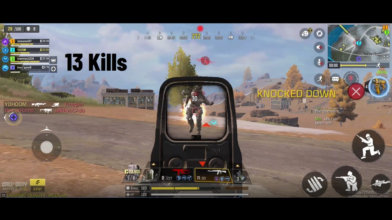 Call of duty Mobile | 13 Kills | Game Play 11