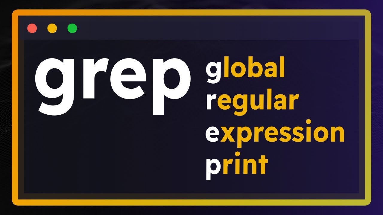 Your Editor CAN'T Take It - Get a grip on GREP ✊