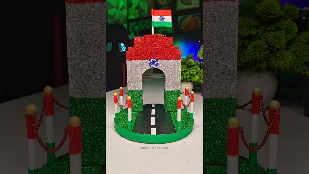 Independence day INDIA GATE making 😍 15th August Special 🇮🇳🇮🇳 Jai Hind #shorts #short