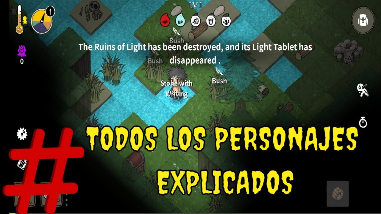 Todos los PERSONAJES explicados y analizados -THE WILD DARKNESS- GAMEPLAY ESPAÑOL