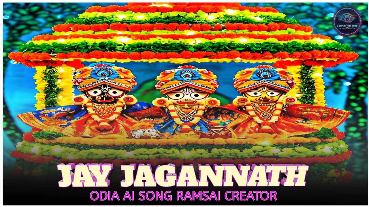 Joy Jagannath Odia Bhajan Jagannath🙏🏻 Devotional Song | #odiaaisongramsaicreator Odia AI Devotional 