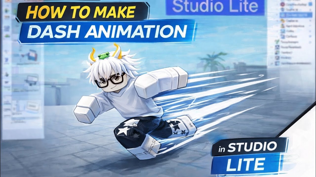 Tutorial how to make Custom Dash Animation [Studio Lite]