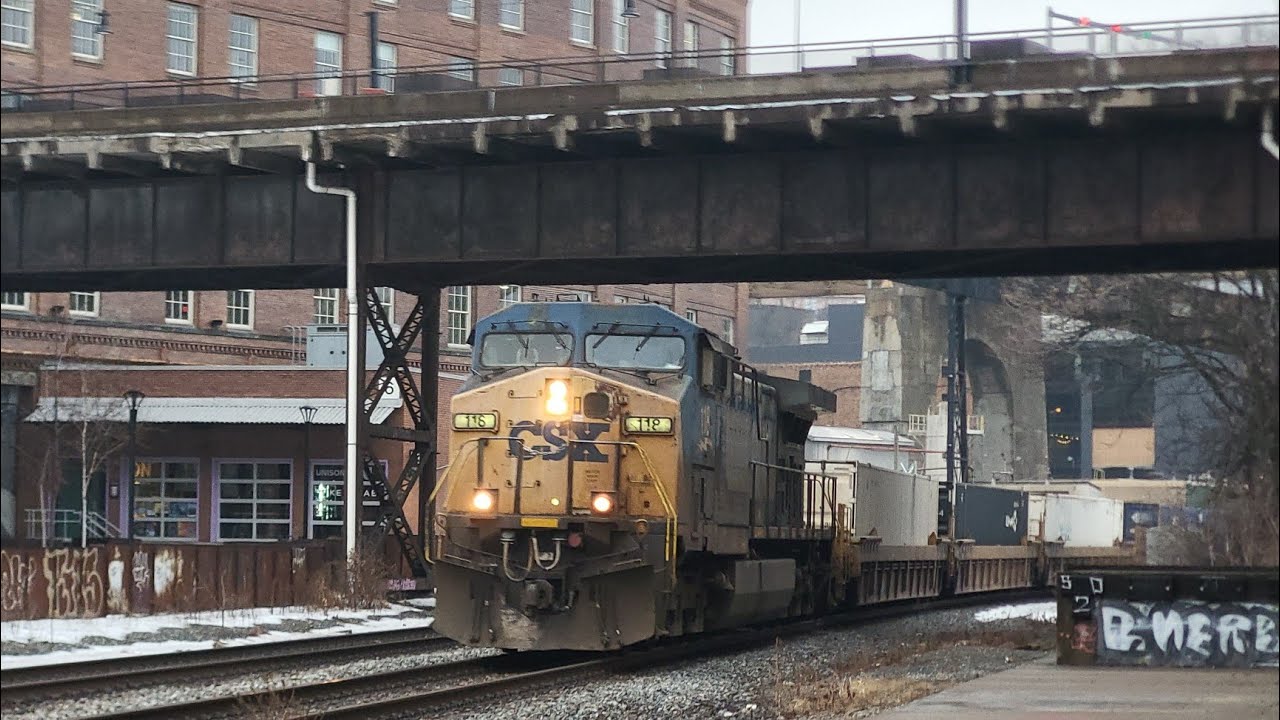 CSXT 118 Leads I018-15 Solo Through Pittsburgh, PA | 2-15-2026