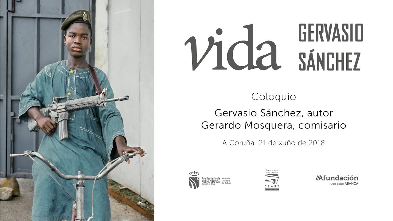Coloquio «Vida», con Gervasio Sánchez y Gerardo Mosquera. A Coruña