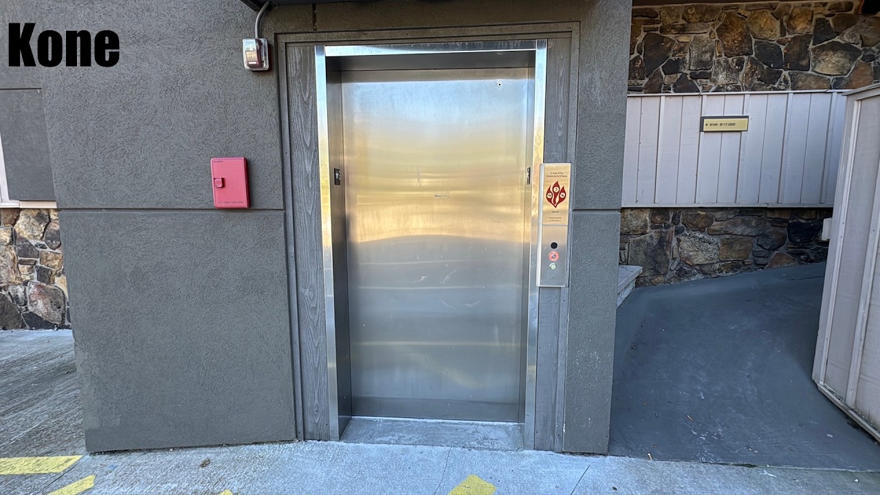 Лифт Kone Traction в отеле Best Western в Брэнсоне, штат Миссури.