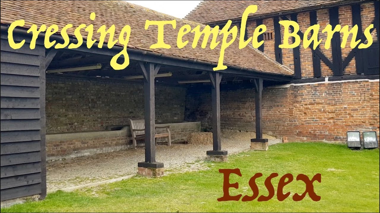 Micro VanLife S05E36 Cressing Temple Barns, Essex. Mediæval Tithe Barns