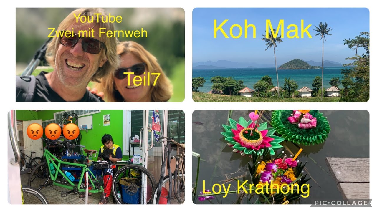 Zwei mit Fernweh   Teil 7 von Koh Mak nach Pattaya