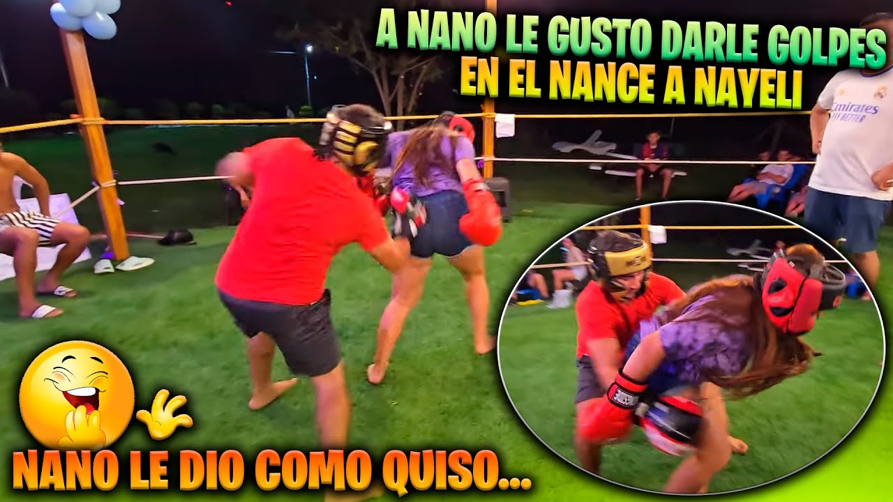 Nano agarro a Nayeli como quiso a pesar de los golpes que se llevo. Se viene la pelea de cocineras