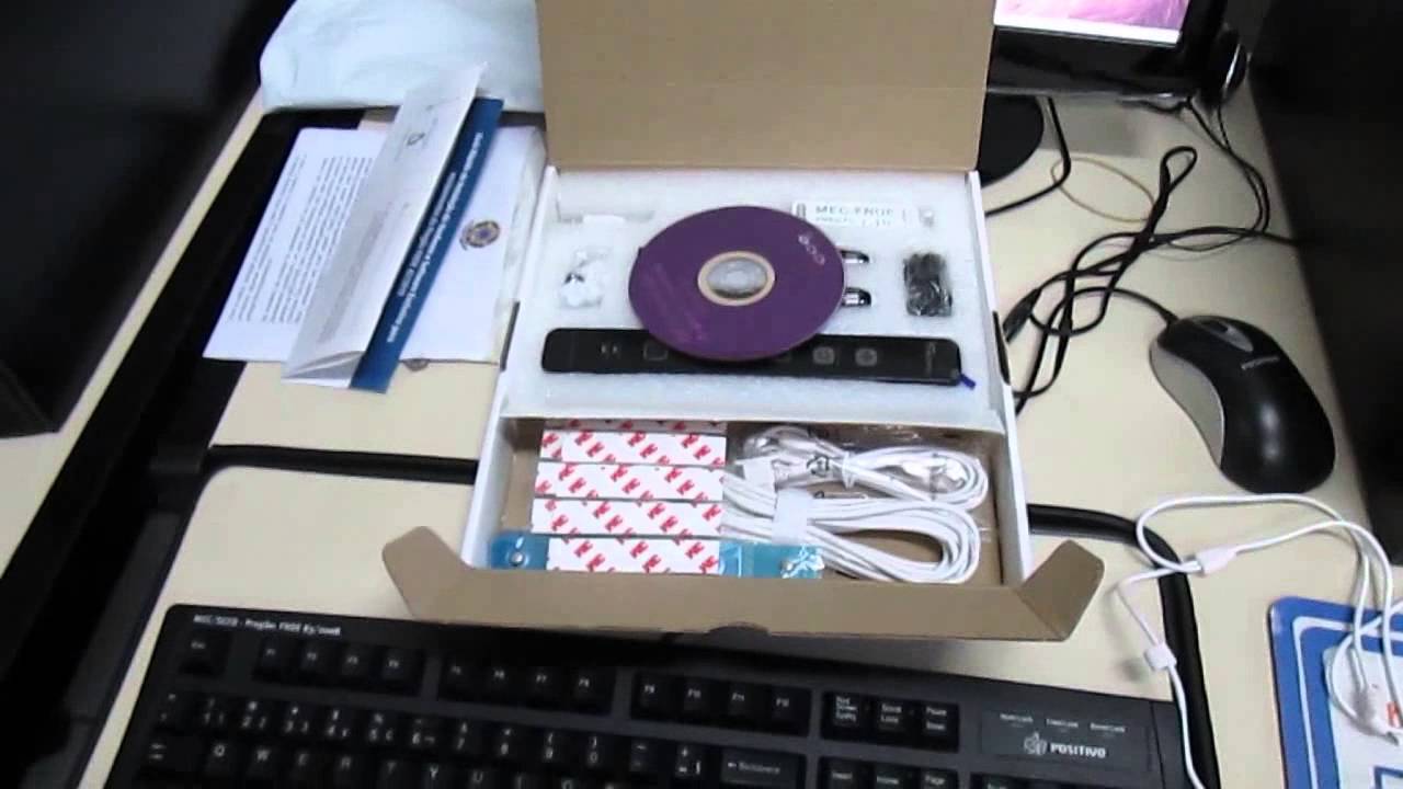 Instalando a Lousa Interativa no Projetor Proinfo do MEC
