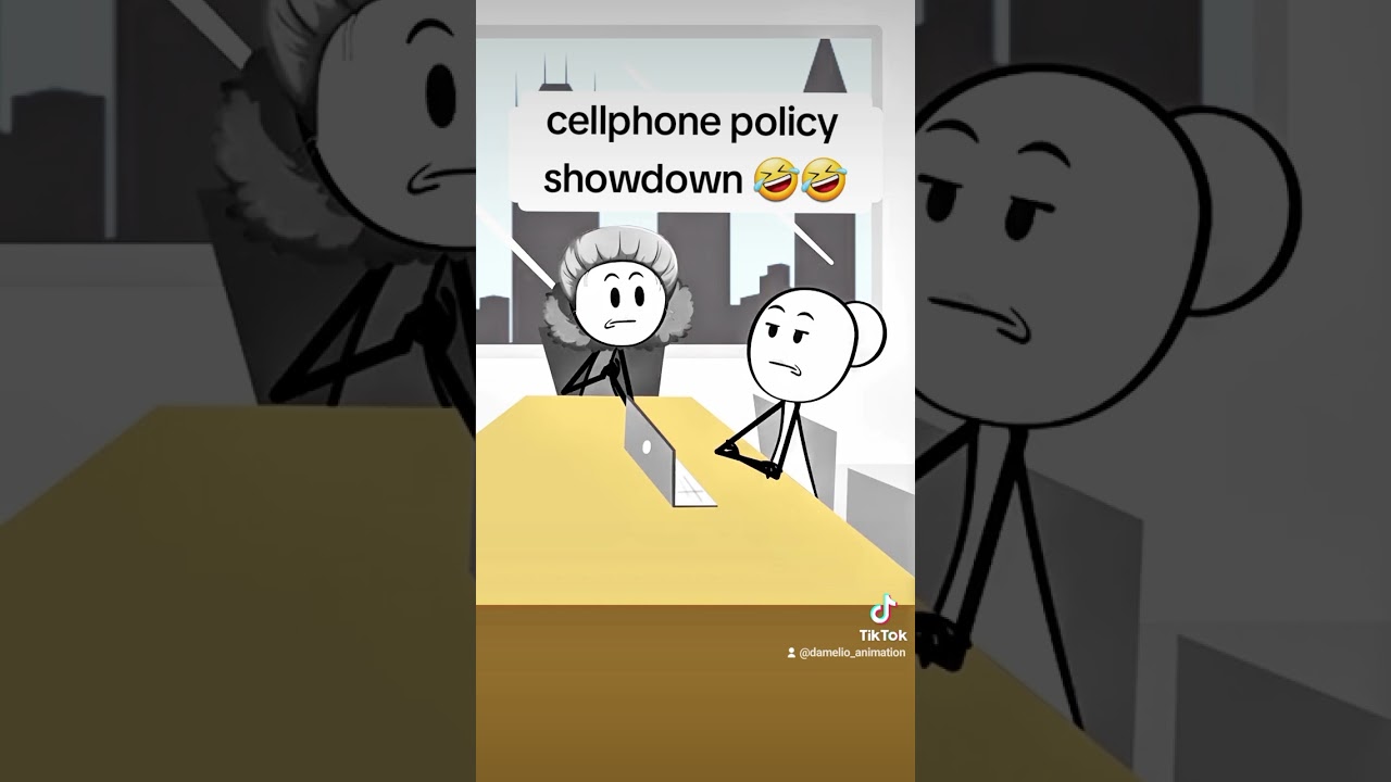 cellphone policy showdown 🤣🤣