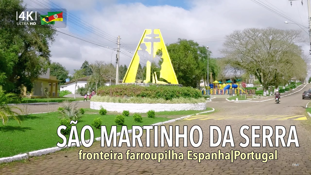Conheça São Martinho da Serra - Rio Grande do Sul | Dirigindo de Santa Maria até o Centro