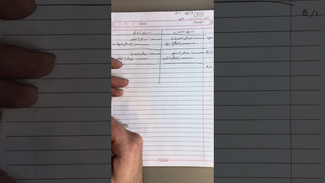 المحاسبة المالية - الاوراق التجارية - المحاضرة الرابعة