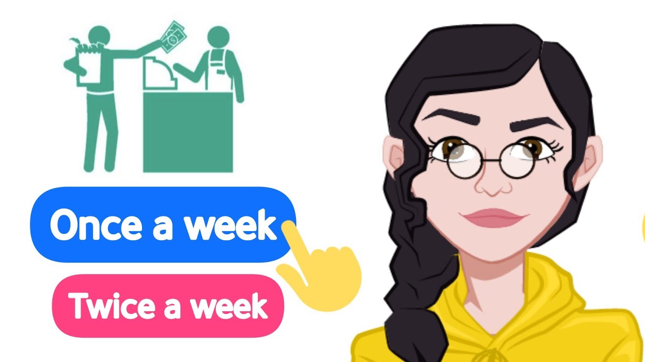 كيف تصف اسبوعك باللغة الانجليزية 🇬🇧تعلم كيف تكون جمل تعبر عن يومك☀️باللغة الانجليزية في ٤ دقائق فقط!