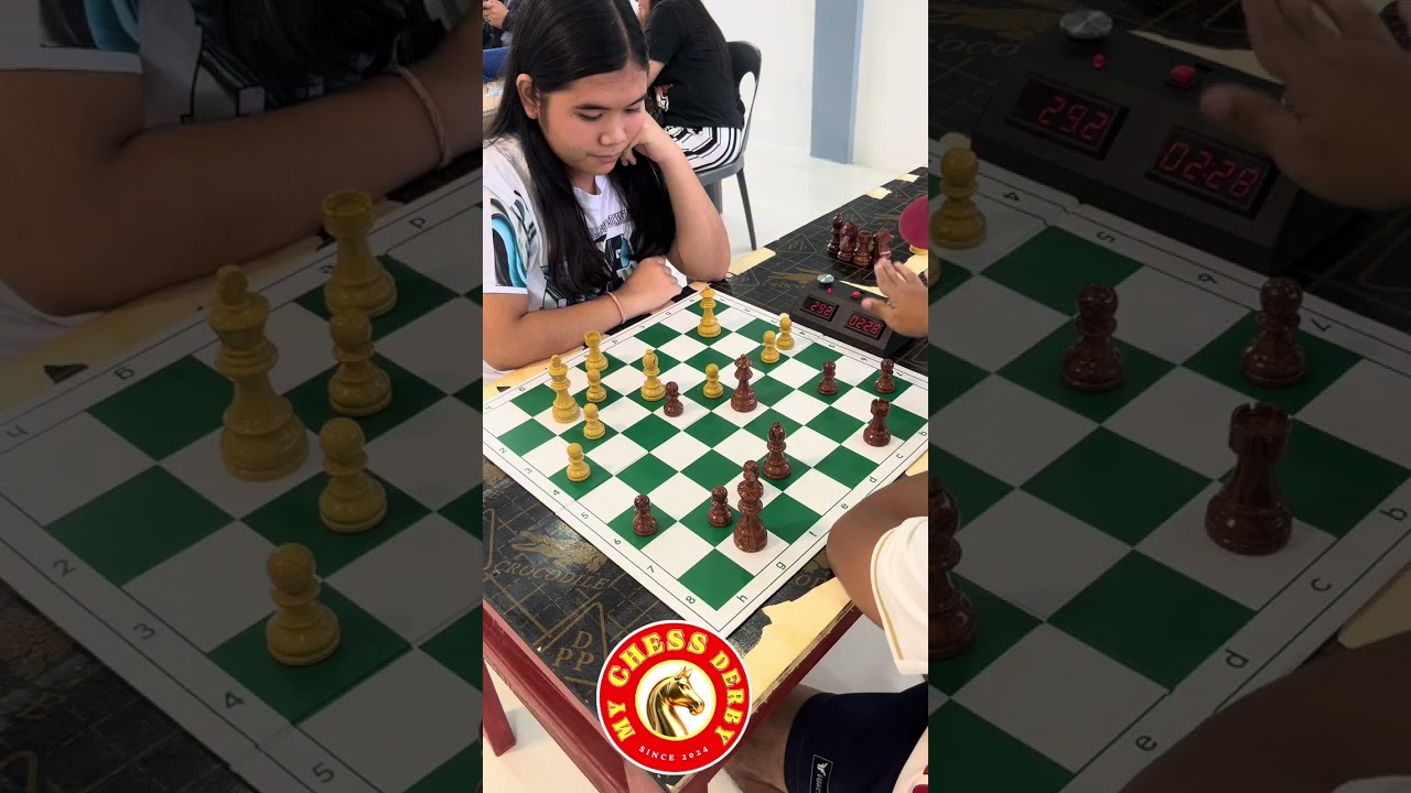 Crucial Rooks versus Rook endgame played between Zairrah Mae Arado versus Edmer Estabaya