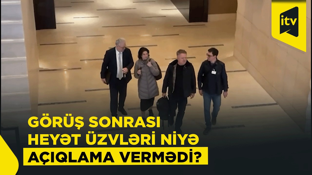 Ukrayna nümayəndə heyətinin üzvləri Sergey Kislitsa və Rustem Umerov görüşdən çıxdılar