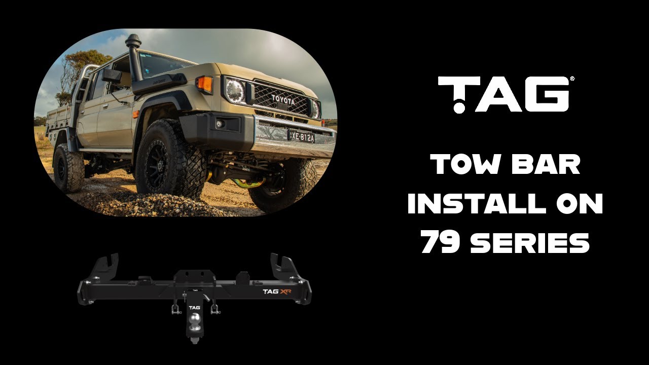TAG Tow Bar Install on 79 series Landcruiser