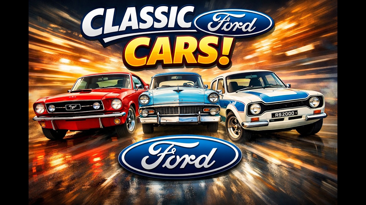 Classic Ford Cars -  Photos Taken At Car Shows - Escort XR3i, RS Turbo, Sierra Cosworth, Fiesta XR2