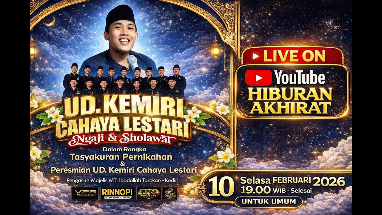 Live Pengajian GUS ELHAM YAHYA LQ - Hadrah MT. IBADALLAH - Bulak Jeruk Blitaran Sukomoro Nganjuk