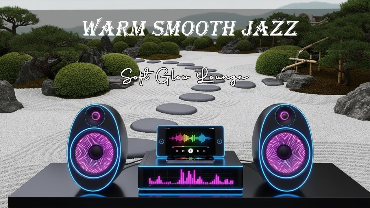 Soft Glow Lounge ✨ Warm Smooth Jazz Nights 🎷✨
