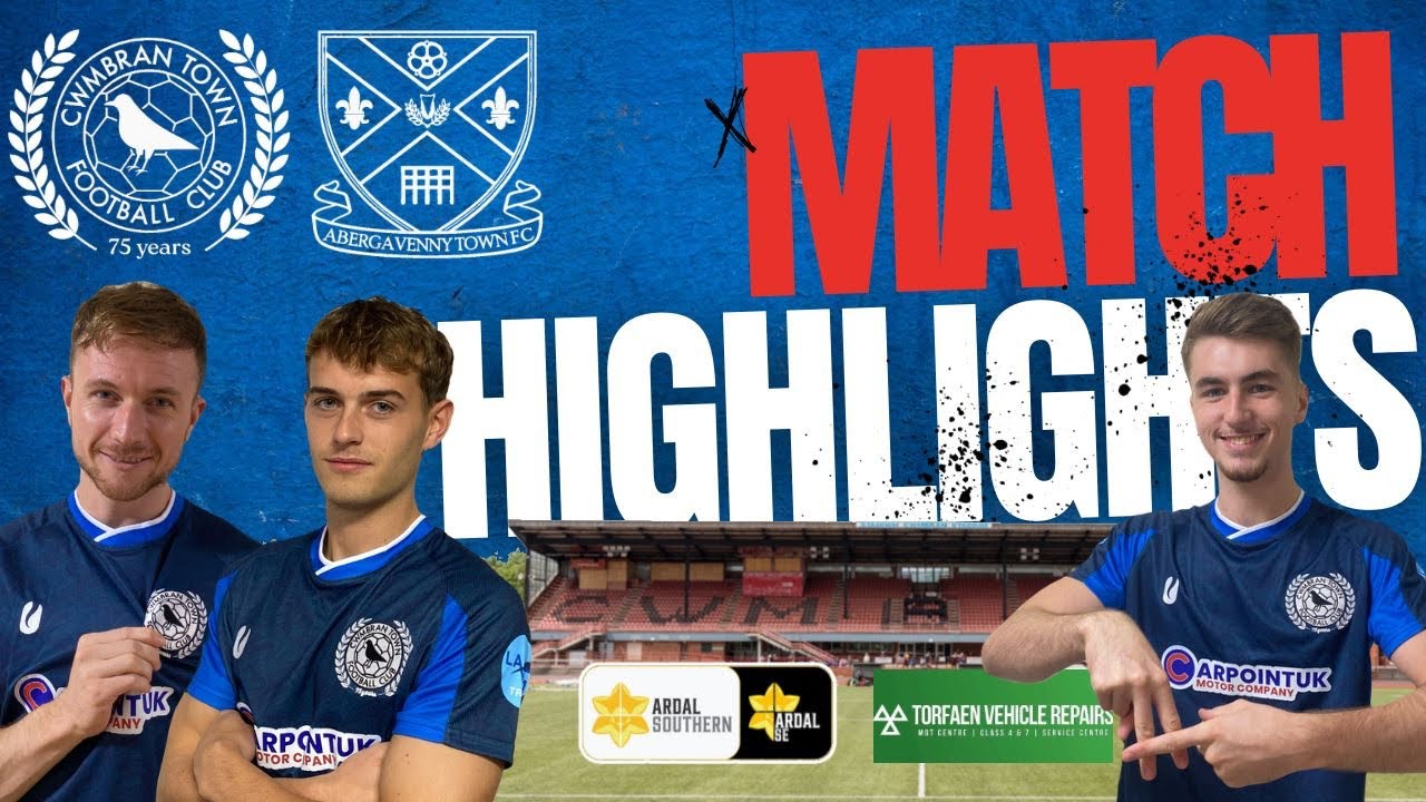 Cwmbrân Town VS Abergavenny Town | Ardal Southern League Highlights