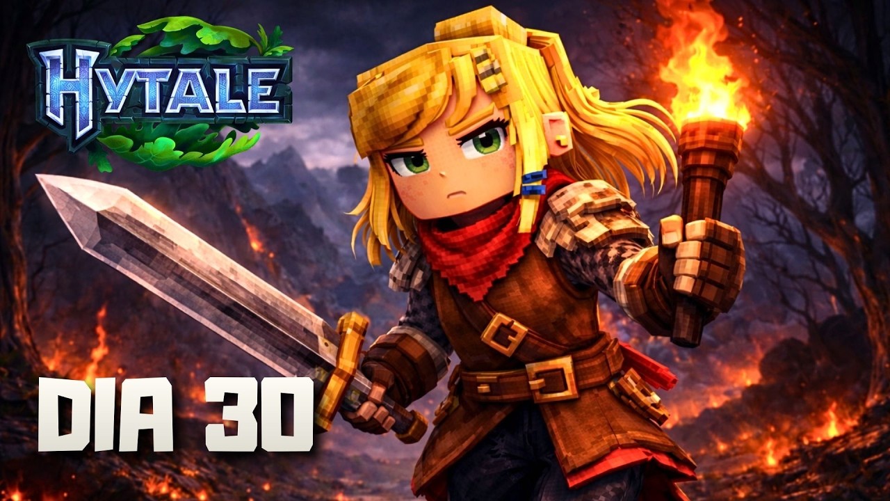 DIA 30 - EXPLORANDO a ZONA 4 Pela Primera Vez! | #Hytale [Mods] Update 3