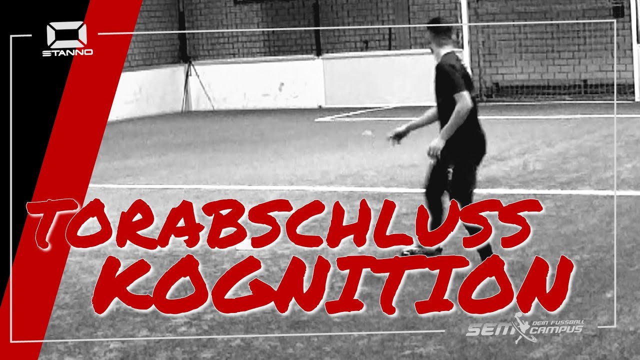 Torabschluss mit akustischer Kognition 1 - SEM Fußballtraining - Daniel Aserov
