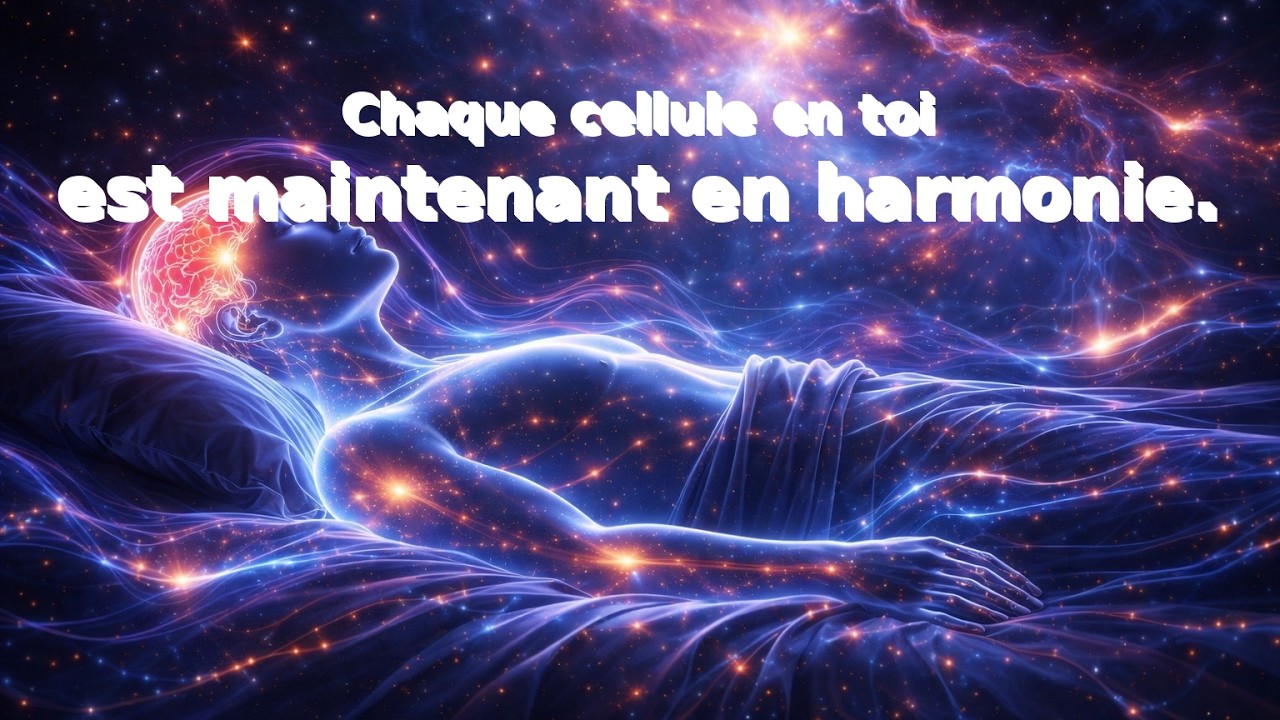 Sommeil Guérisseur Profond : Régénération Complète du Corps & Soulagement du Stress | 432Hz • 528Hz