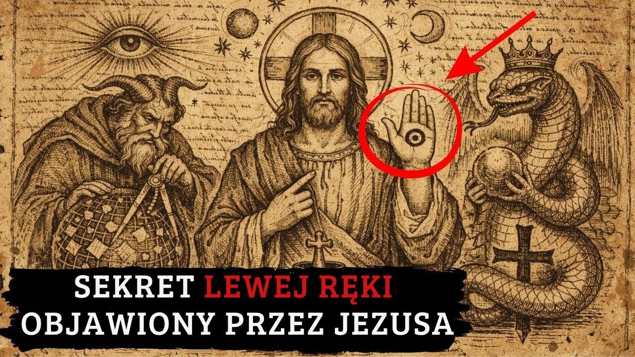 PRAWDZIWY POWÓD, DLA KTÓREGO KOŚCIÓŁ UKRYŁ NAUCZANIE JEZUSA O „LEWEJ RĘCE”