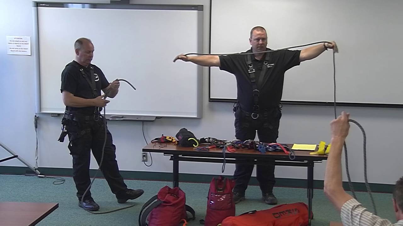 High Angle Bridge Rescue Training