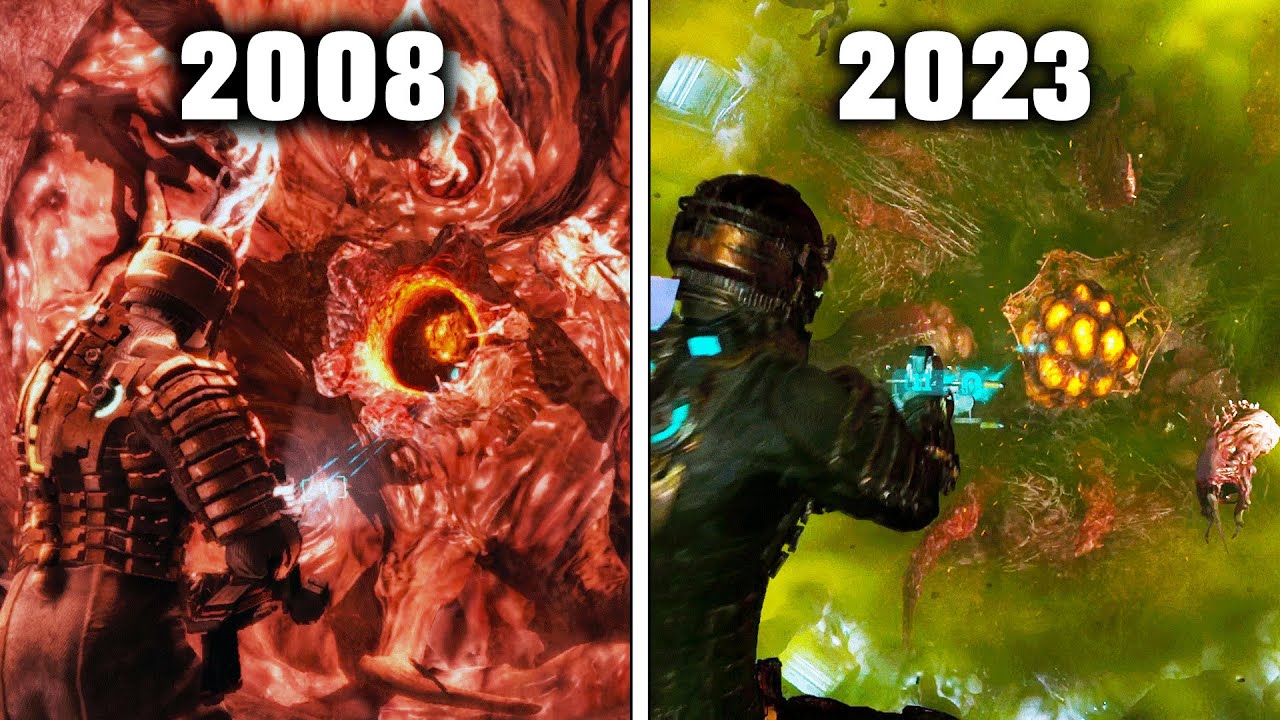 Dead Space Remake - Leviathan Boss Fight Comparison (Original vs Remake)